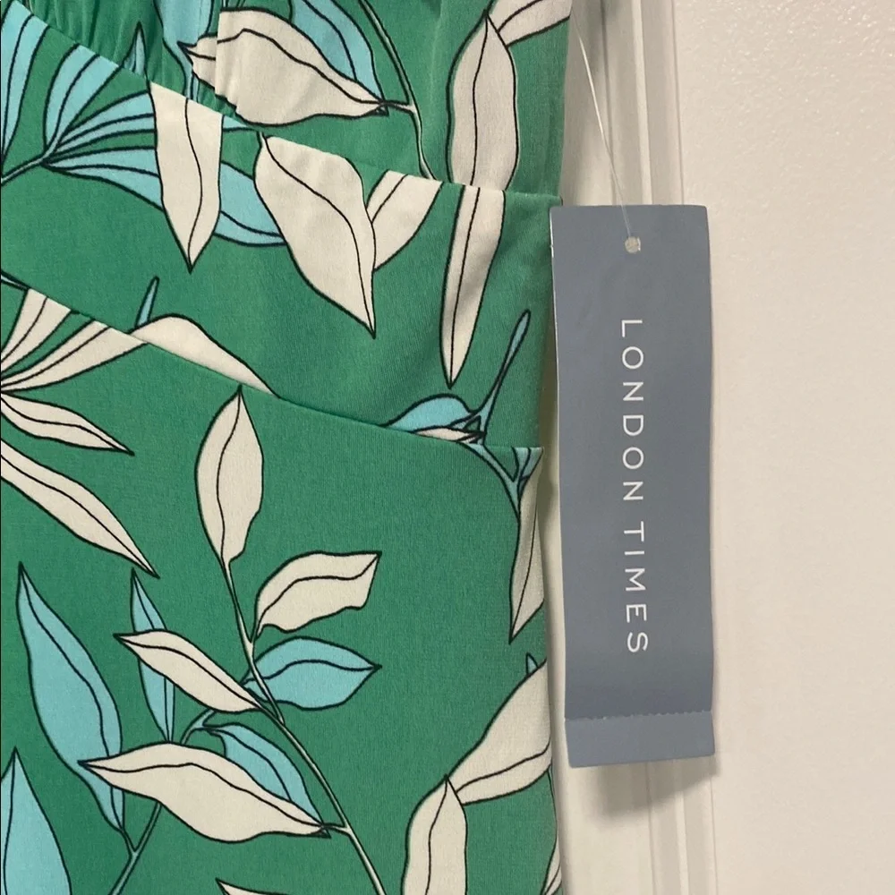 Floral Green Dress - Picture 3 of 4